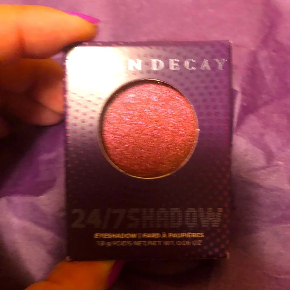 Urban Decay Eyeshadow in shimmery pink. The color is “Floored”. - Picture 1 of 1